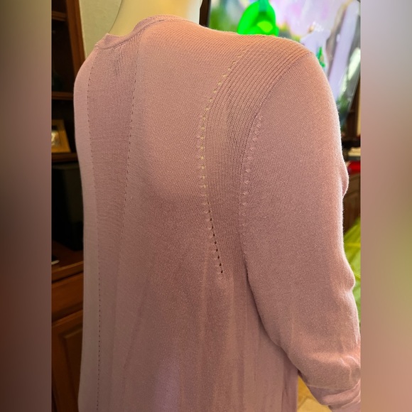 Torrid Longline Cardigan Lilac Sweater Size 0 - Picture 12 of 14